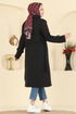 Trenchcoat 5517ZRF469-MS Black - Thumbnail