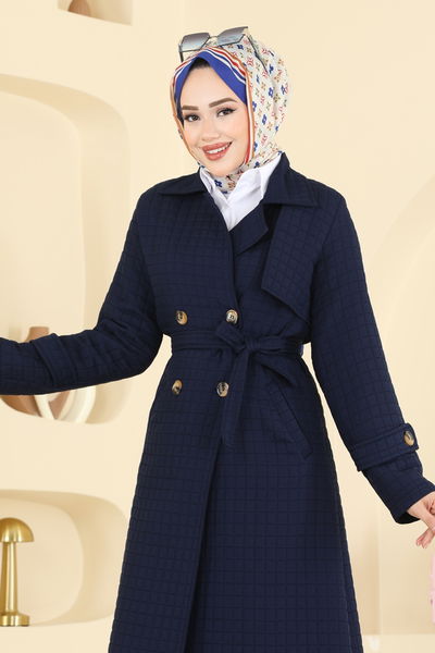 Z.R.F. - ترانشكوت كحلي 5517ZRF469-MS - 418359