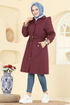 Trenchcoat 5533ZRF469-MS Burgundy - Thumbnail