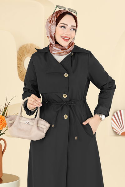 A.N.T. - ترانشكوت أسود 6223ANT466-MS - 413431