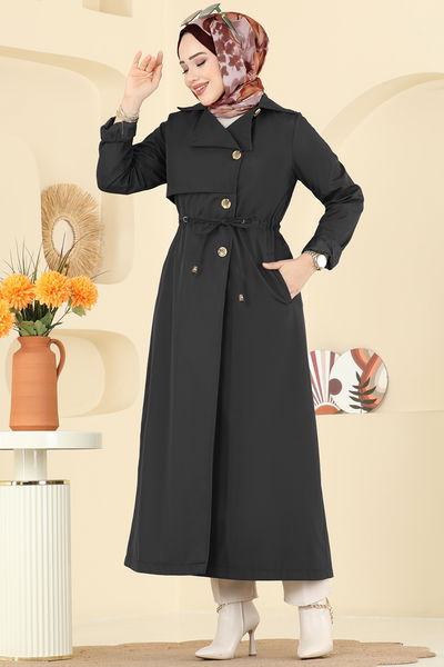 A.N.T. - ترانشكوت أسود 6223ANT466-MS - 413432