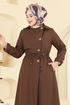 Trenchcoat 6223ANT466-MS Brown - Thumbnail