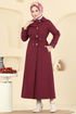 Trenchcoat 6223ANT466-MS Burgundy - Thumbnail