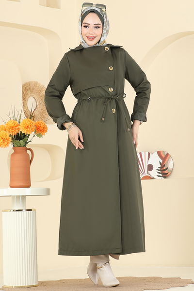 A.N.T. - ترانشكوت اخضر عفني 6223ANT466-MS - 413409