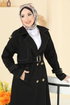 Trenchcoat 6226ANT466-MS Black - Thumbnail