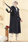 A.N.T. - Trenchcoat 6226ANT466-MS Dark Denim