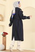 Trenchcoat 6226ANT466-MS Dark Denim - Thumbnail