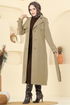 Trenchcoat 6248BSK463-MS Almond Green - Thumbnail