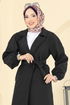 Trenchcoat 8005TEG847-MS Black - Thumbnail