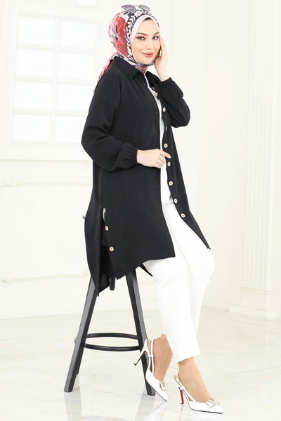 M.R. - Tunic 008MR1078-MS Black - 383365