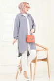 M.R. - Tunic 008MR1078-MS Gray