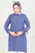 Tunic 016MR1078-MS Light Indigo - Thumbnail