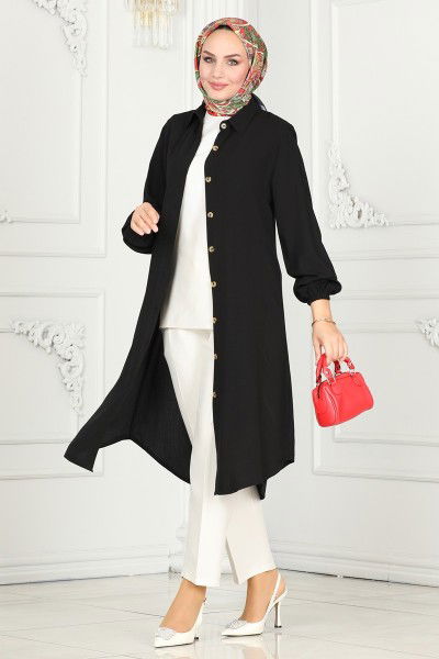 B.G.S. - Tunic 0171BG354-MS Black