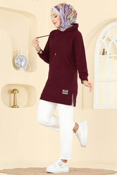 E.T.T. - Tunic 1000ETT926-MS Burgundy - 418859