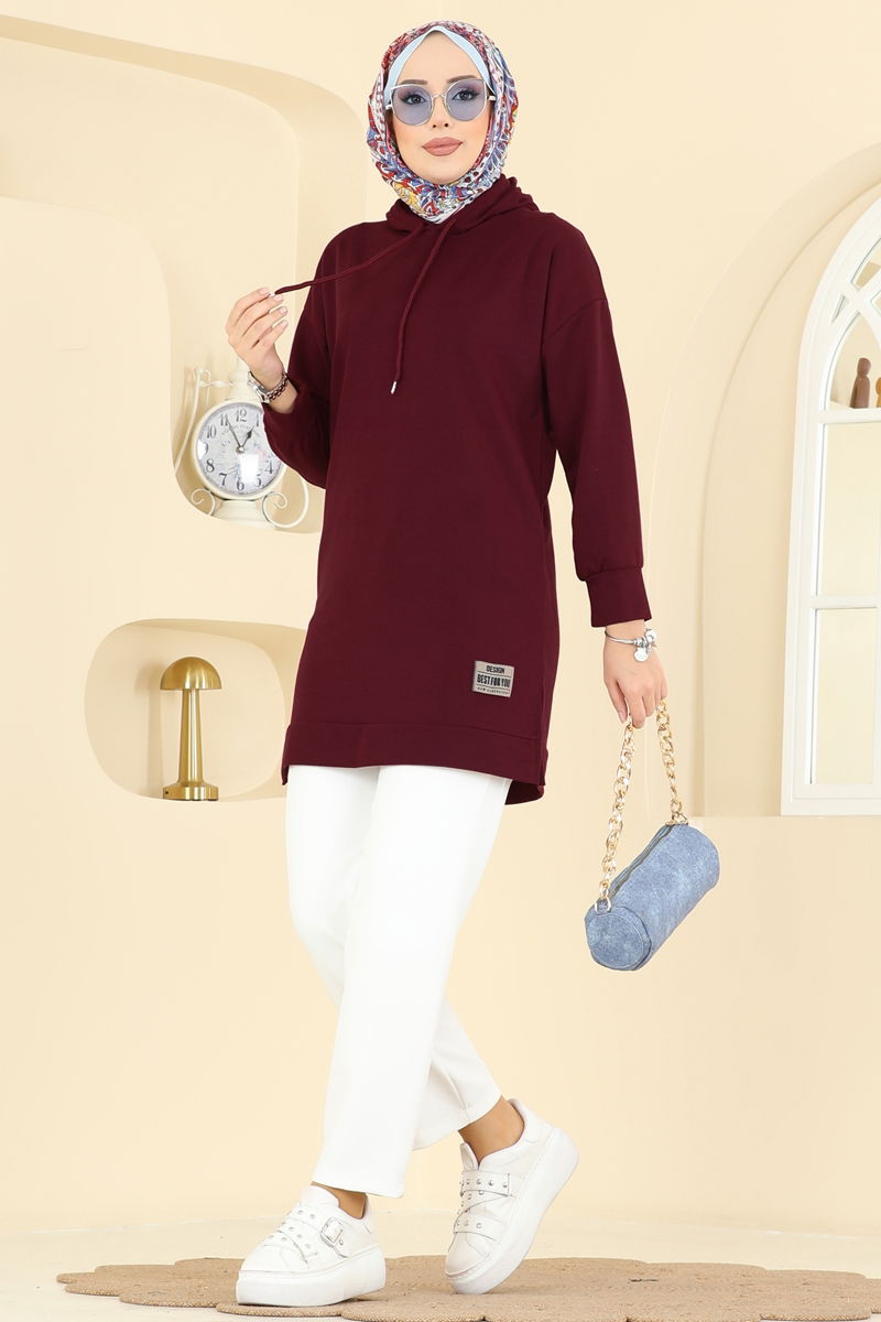 Tunic 1000ETT926-MS Burgundy