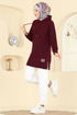 Tunic 1000ETT926-MS Burgundy - Thumbnail