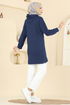 Tunic 1000ETT926-MS Navy Blue - Thumbnail