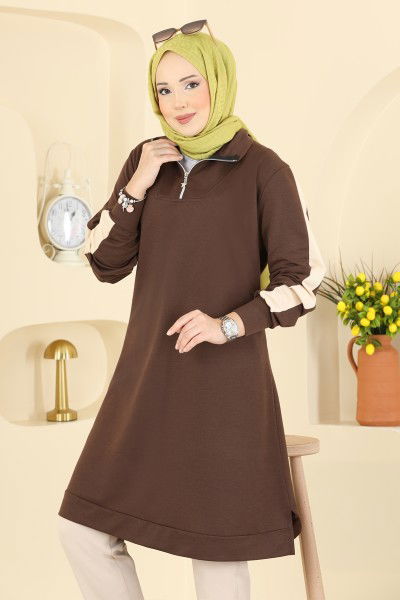 E.T.T. - Tunic 1006ETT926-MS Brown