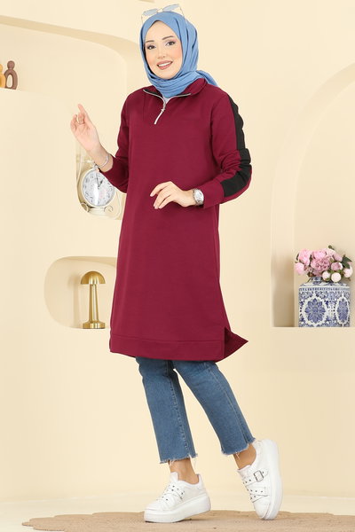 E.T.T. - Tunic 1006ETT926-MS Burgundy - 427085