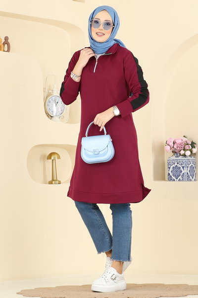 E.T.T. - Tunic 1006ETT926-MS Burgundy - 427086