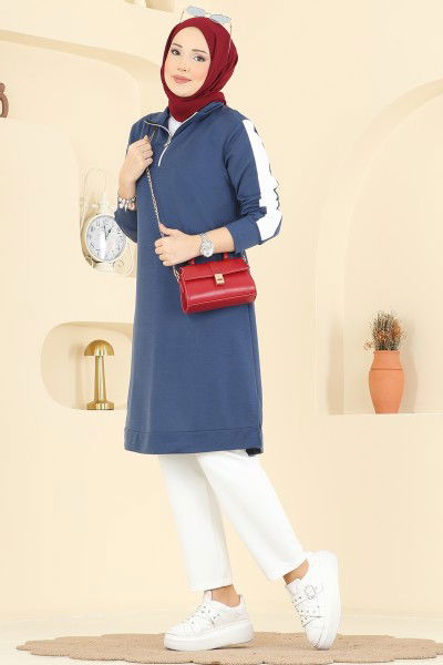 E.T.T. - Tunic 1006ETT926-MS Indigo