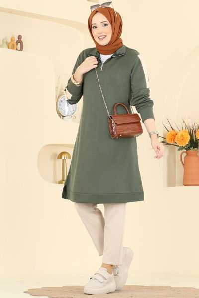 E.T.T. - Tunic 1006ETT926-MS Khaki