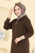 بلوز بني 1008ETT926-MS - Thumbnail