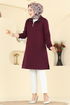 Tunic 1008ETT926-MS Burgundy - Thumbnail