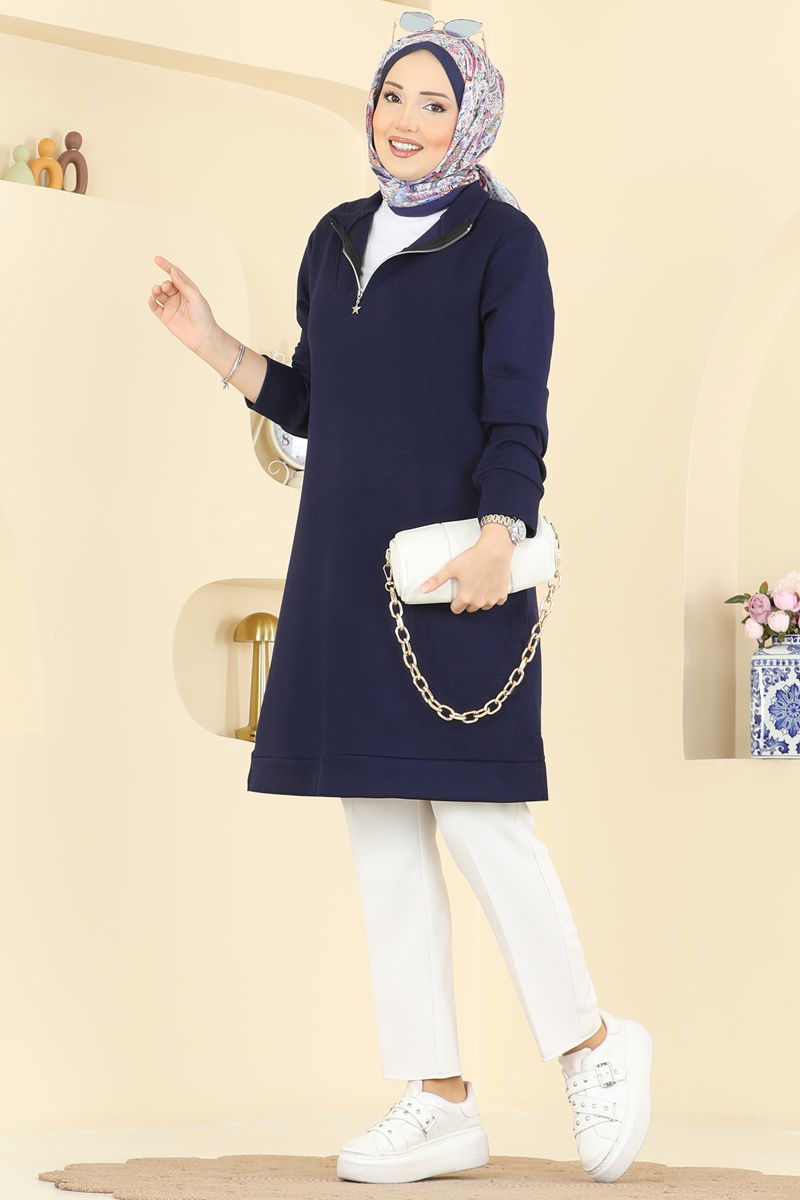 Tunic 1008ETT926-MS Navy Blue