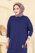 Tunic 1017ETT926-MS Navy Blue - Thumbnail