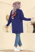 Tunic 1017ETT926-MS Navy Blue - Thumbnail
