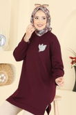 E.T.T. - Tunic 1018ETT926-MS Burgundy