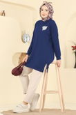 E.T.T. - Tunic 1018ETT926-MS Navy Blue