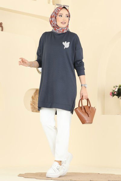 E.T.T. - Tunic 1018ETT926-MS Smoked