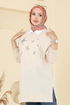 Tunic 102OZN1046-MS Beige - Thumbnail