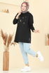 بلوز أسود 102OZN1046-MS - Thumbnail