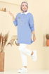 Tunic 102OZN1046-MS Blue - Thumbnail