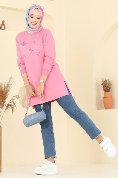 O.Z.N. - Tunic 102OZN1046-MS Pink
