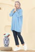 Tunic 1047KLN570-MS Baby Blue - Thumbnail