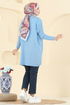 Tunic 1047KLN570-MS Baby Blue - Thumbnail