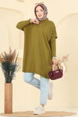 K.L.N. - Tunic 1047KLN570-MS Oil Green
