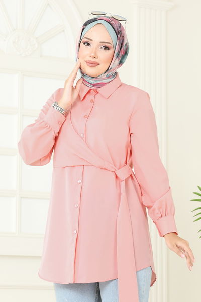 A.S.N. - بلوز تفاحي فاتح 126ASN888-MS - 380604