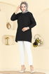 بلوز أسود 133OZN1046-MS - Thumbnail
