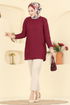 Tunic 133OZN1046-MS Burgundy - Thumbnail