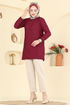 Tunic 133OZN1046-MS Burgundy - Thumbnail
