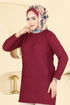Tunic 133OZN1046-MS Burgundy - Thumbnail