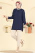 Tunic 133OZN1046-MS Navy Blue - Thumbnail