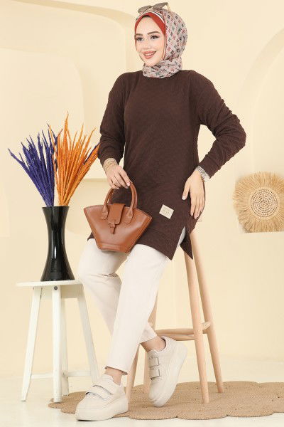B.O. - Tunic 185BO429-MS Brown