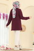 Tunic 185BO429-MS Burgundy - Thumbnail