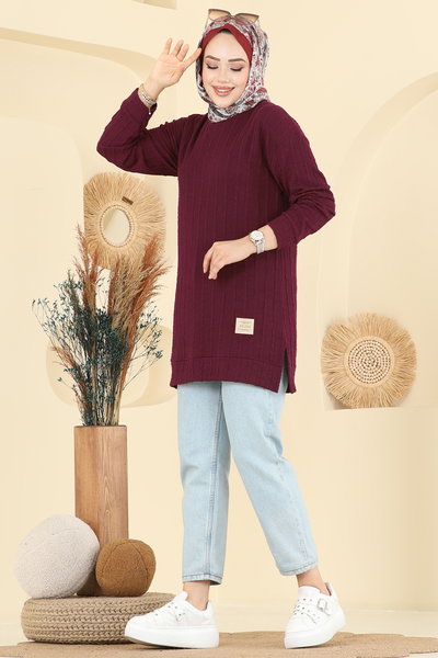 B.O. - Tunic 190BO429-MS Burgundy - 427709